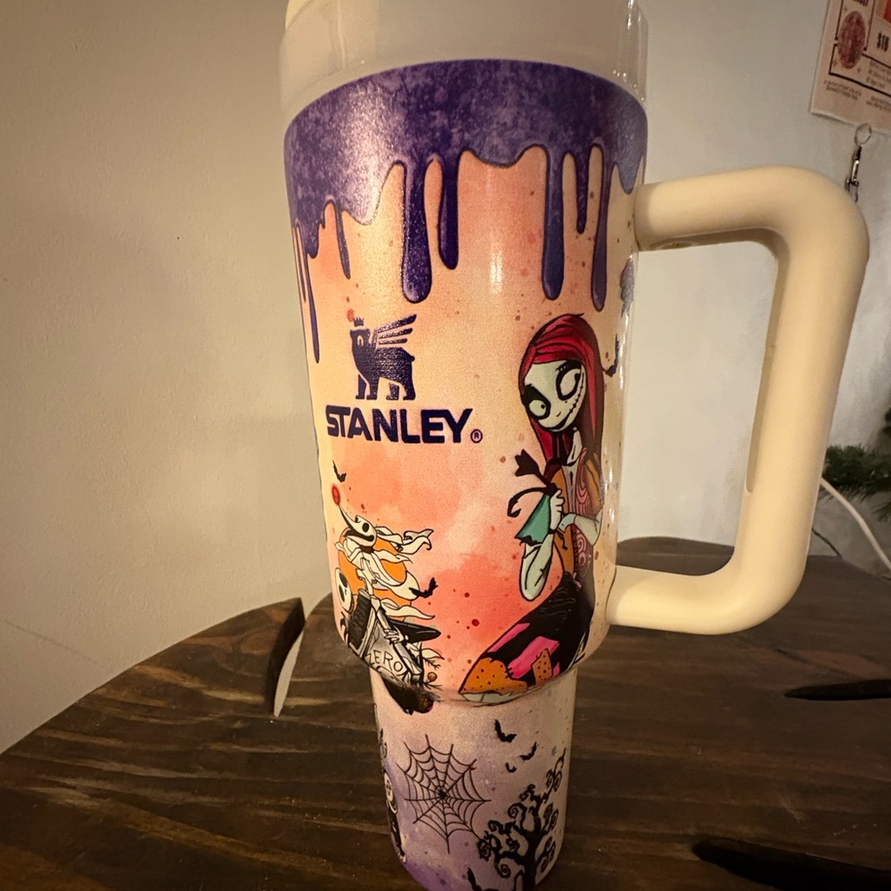 Nightmare before Christmas 40 oz. Stanley cup. NEVER used.